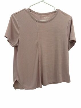 Athleta Dusty Mauve Short-Sleeve Active Tee
